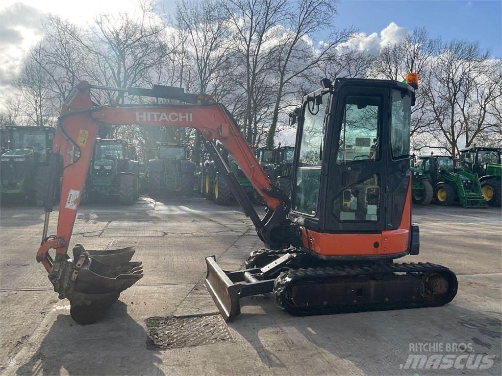 Hitachi Zaxis 33U Roomikekskavaatorid