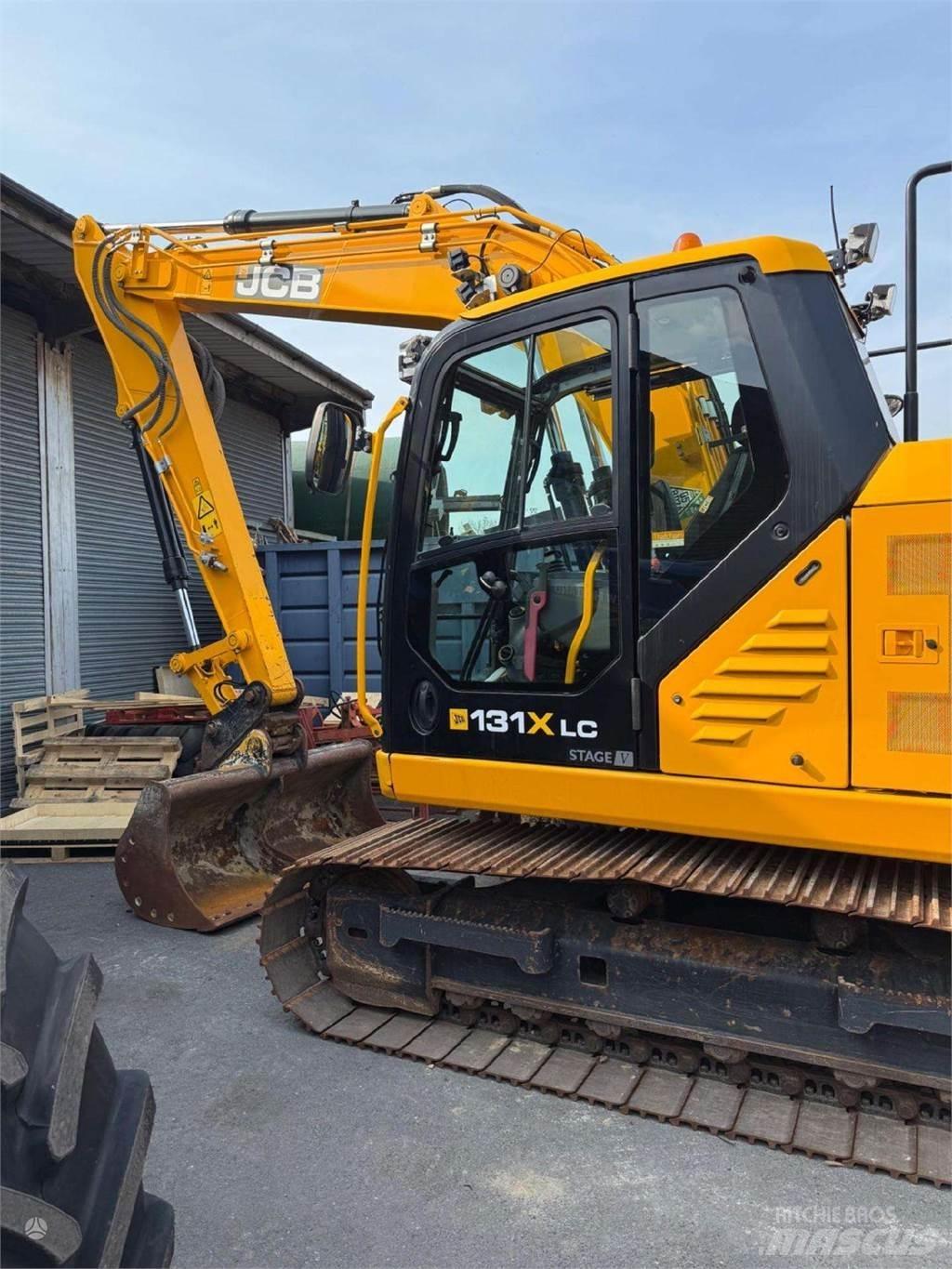 JCB 131X L SV Roomikekskavaatorid