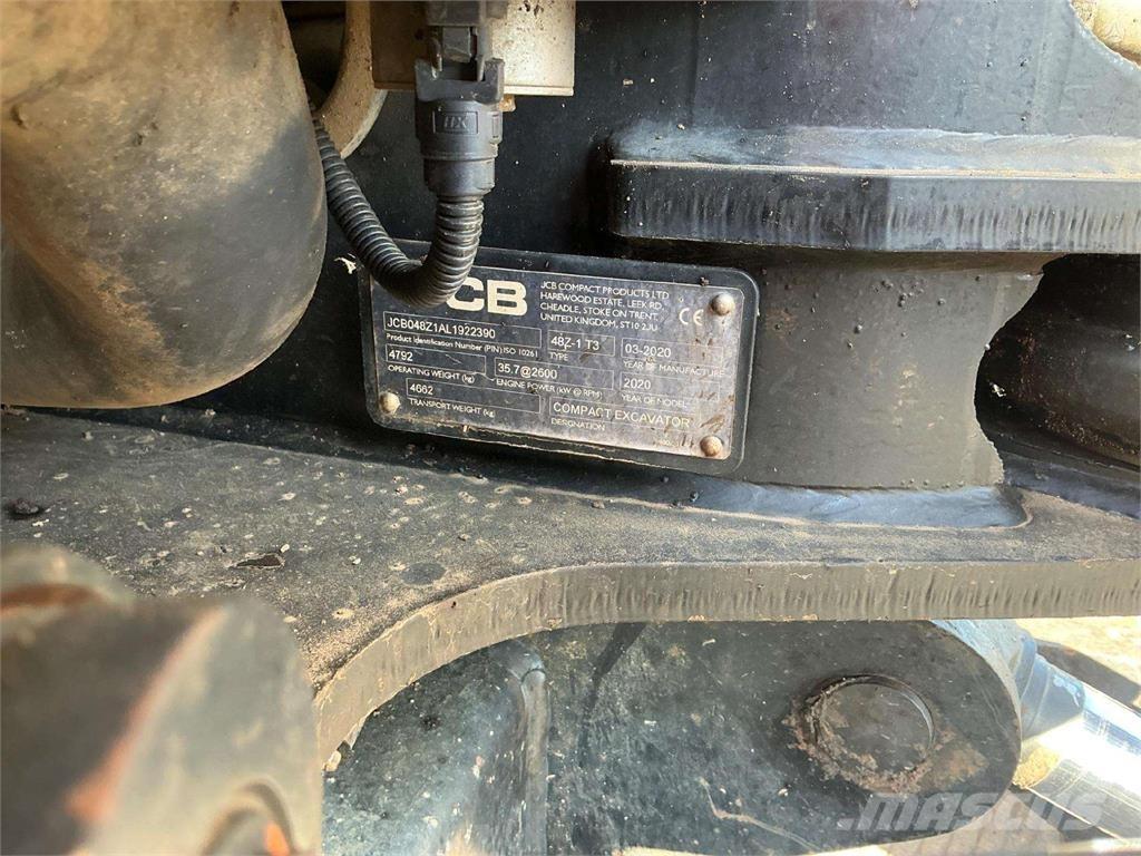 JCB 48Z-1 Roomikekskavaatorid