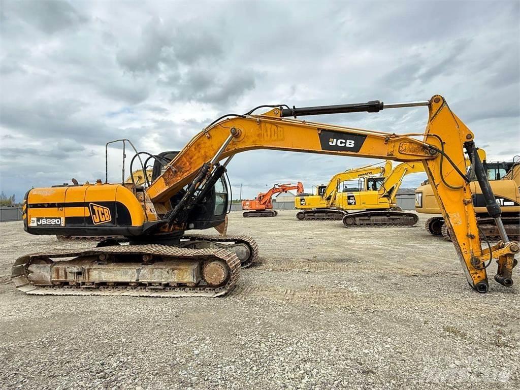 JCB JS 220 LC Roomikekskavaatorid