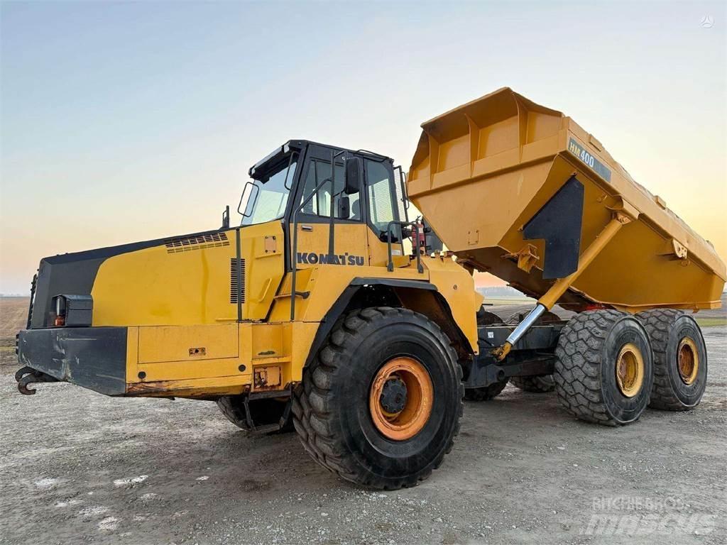 Komatsu HM 400-2 Liigendraamiga pinnaseveokid