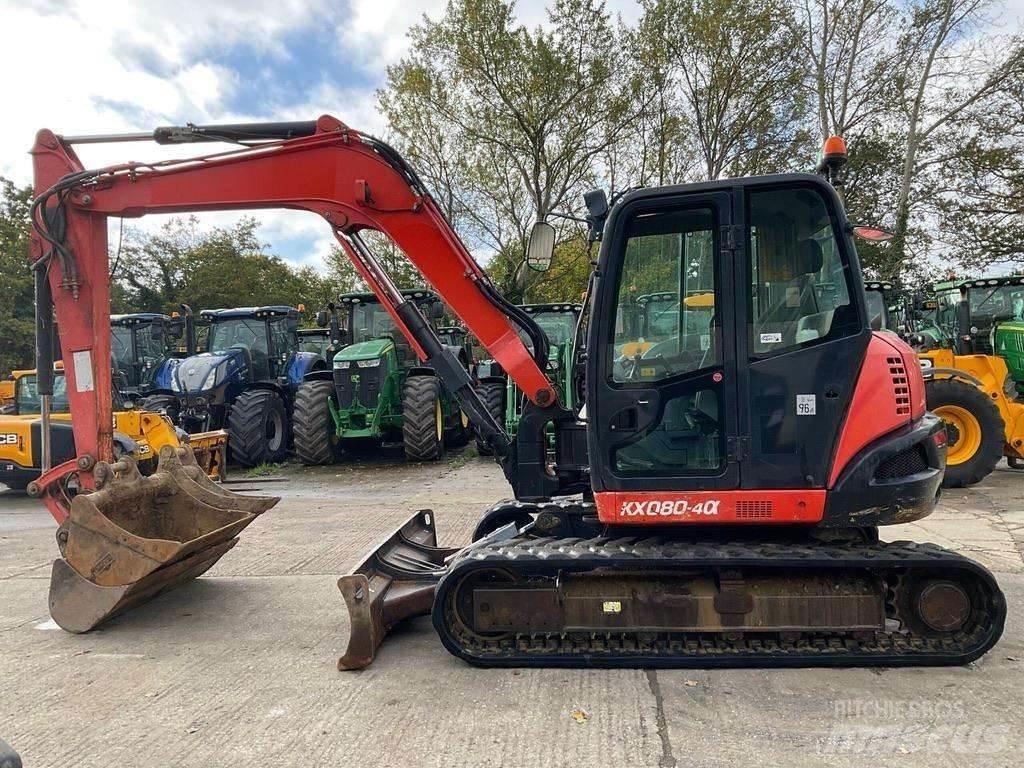 Kubota KX080-4 Roomikekskavaatorid