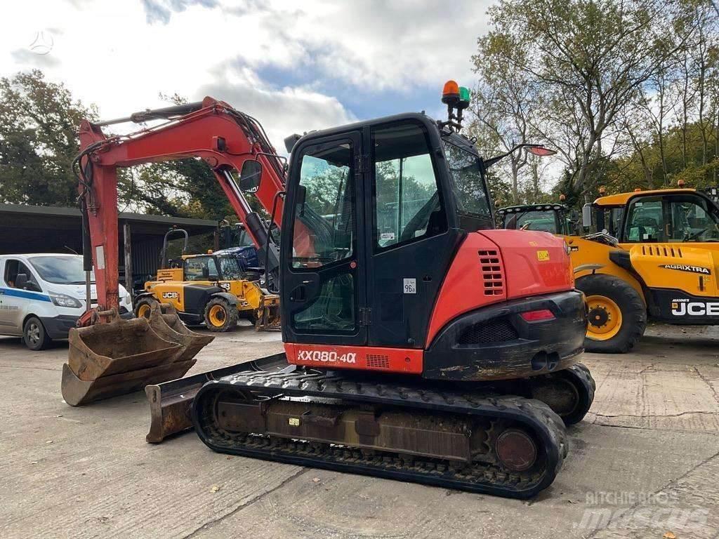 Kubota KX080-4 Roomikekskavaatorid