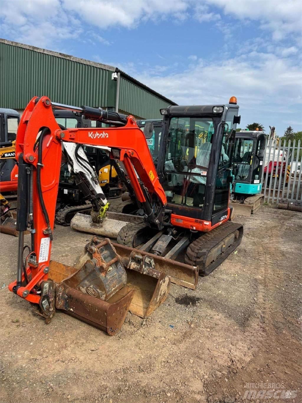 Kubota U27-4 Miniekskavaatorid < 7 t