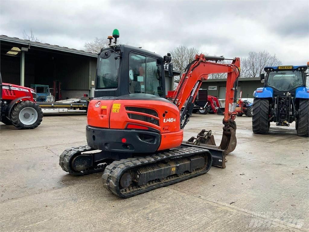 Kubota U48-4 Roomikekskavaatorid