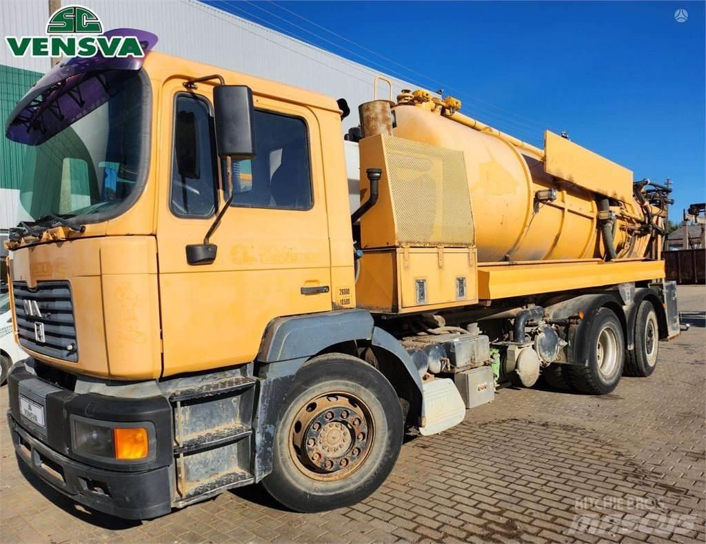 MAN FE 26T 6x2 Vaakumautod