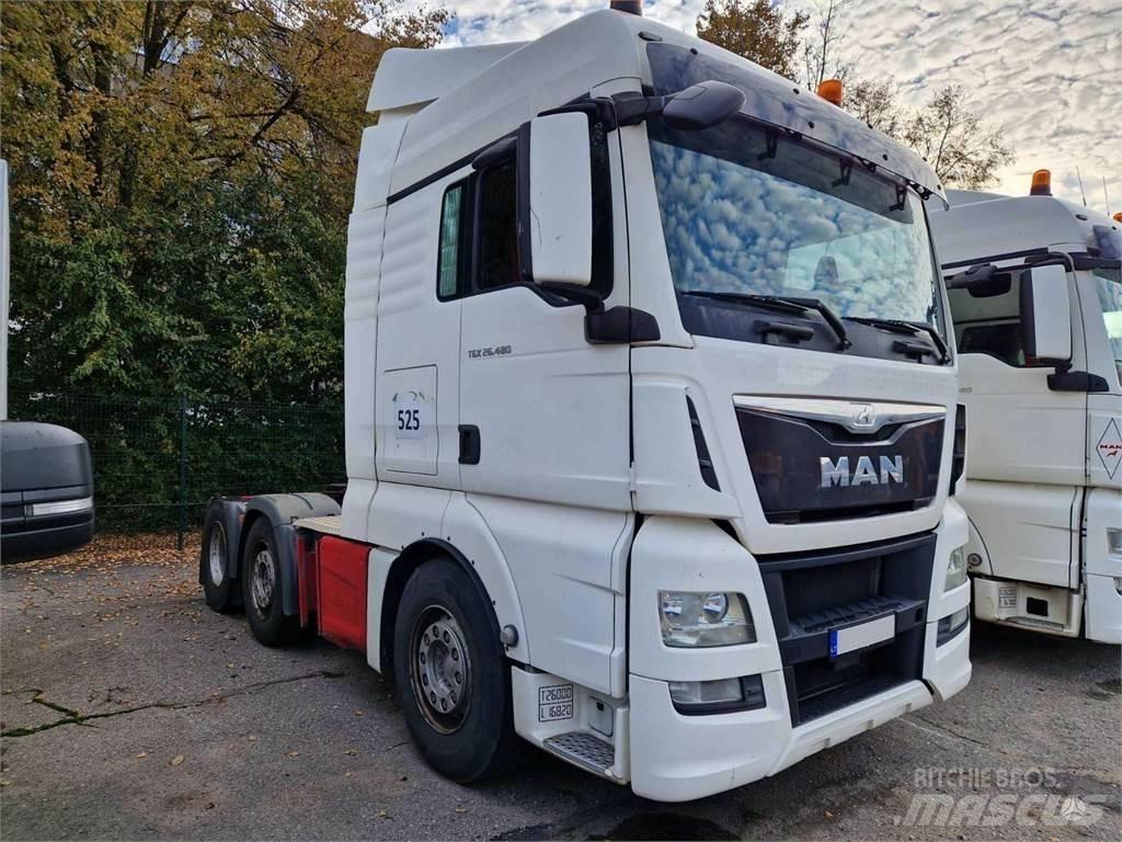 MAN TGX 26.480 Sadulveokid