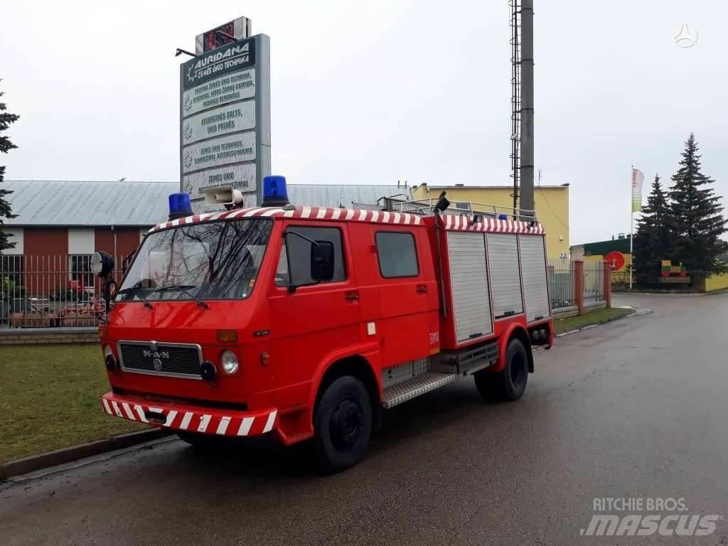MAN VW 9136 Tuletõrjeautod
