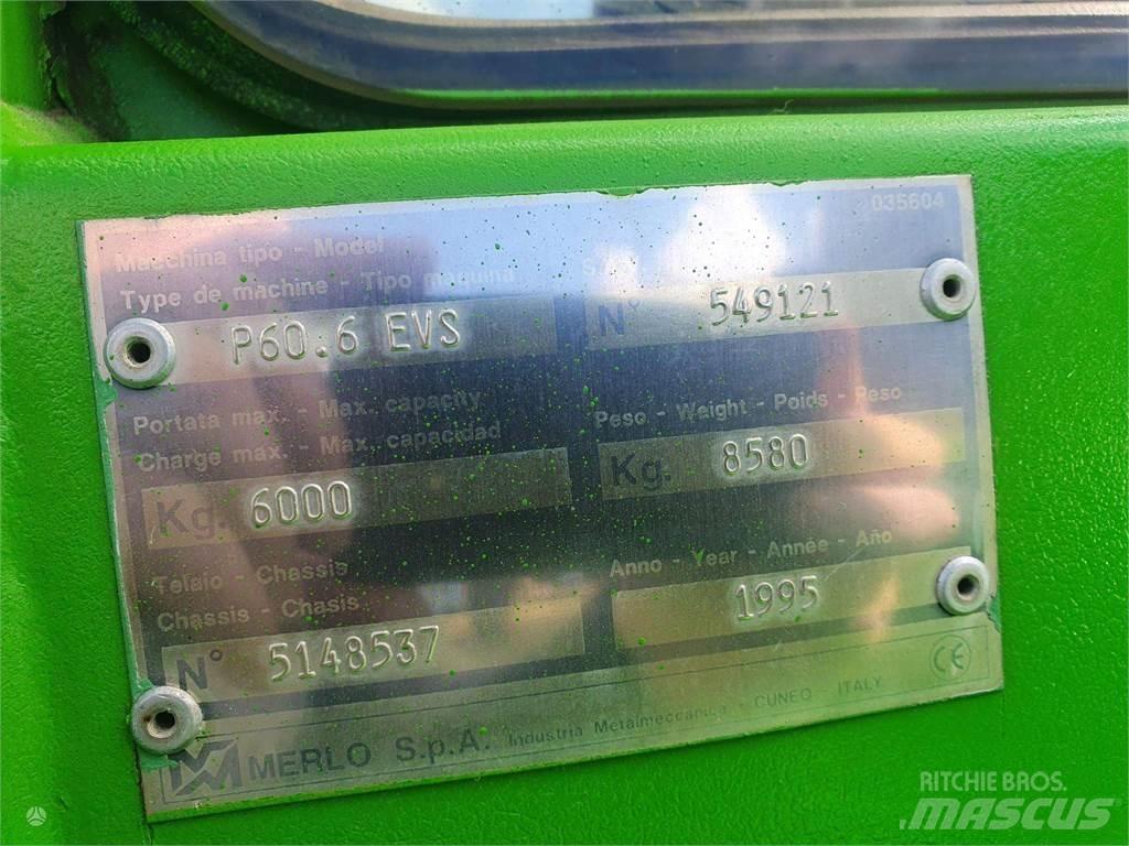 Merlo P60.6 EVS Frontaallaadurid ja ekskavaatorid
