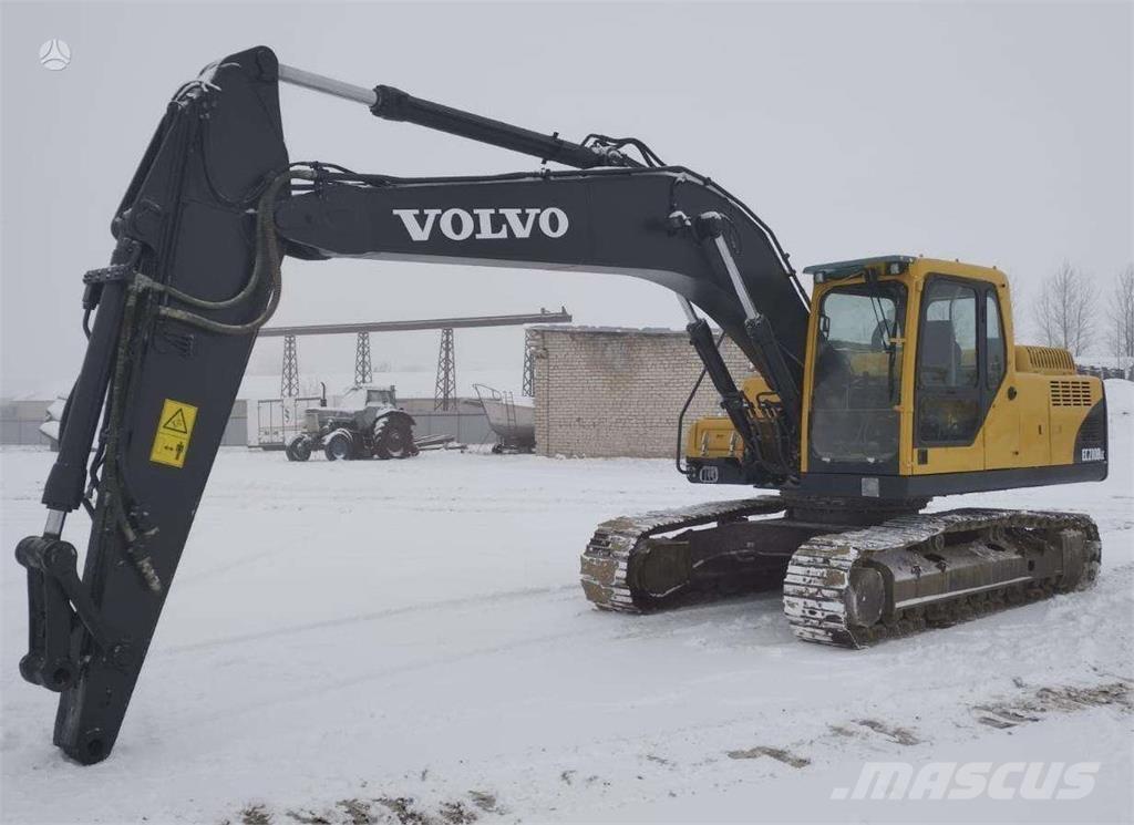 Volvo EC 210 BLC Roomikekskavaatorid