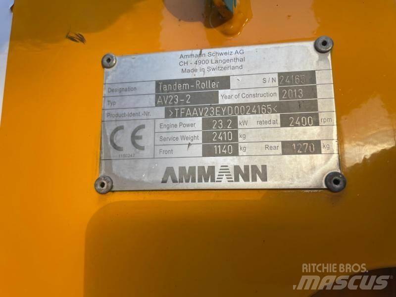 Ammann AV 23 Pinnasetihendajad