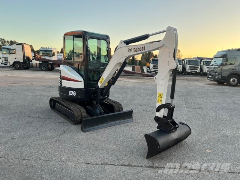 Bobcat E 26 Miniekskavaatorid < 7 t