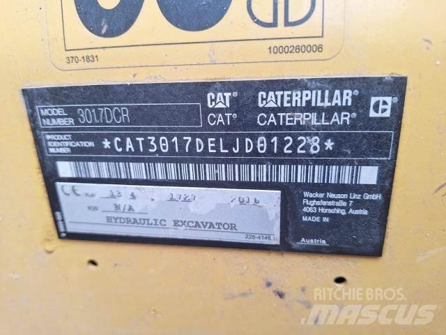 CAT 301.7DCR Miniekskavaatorid < 7 t