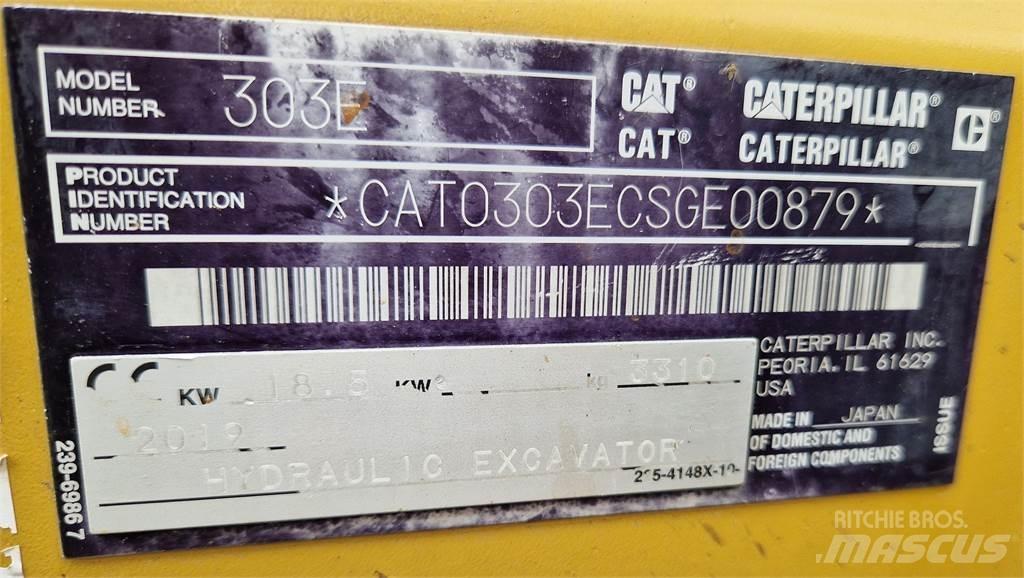 CAT 303E Miniekskavaatorid < 7 t