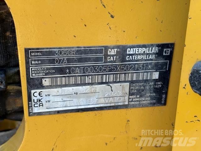 CAT 305 Miniekskavaatorid < 7 t