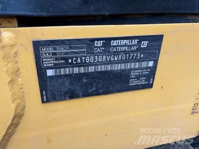 CAT 308 Miniekskavaatorid < 7 t