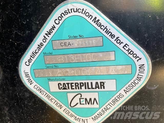 CAT 313 FL GC Roomikekskavaatorid