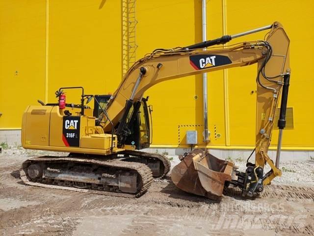 CAT 316FL Roomikekskavaatorid