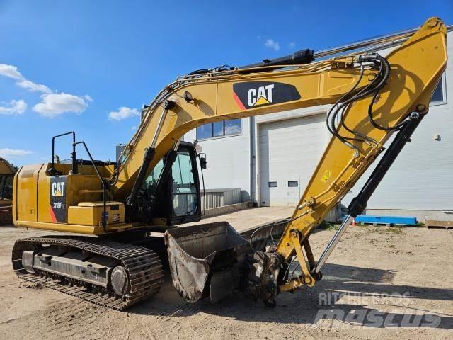 CAT 318FL Roomikekskavaatorid
