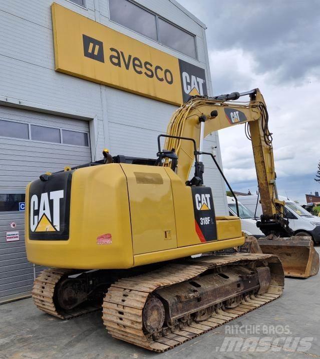 CAT 318FL Roomikekskavaatorid