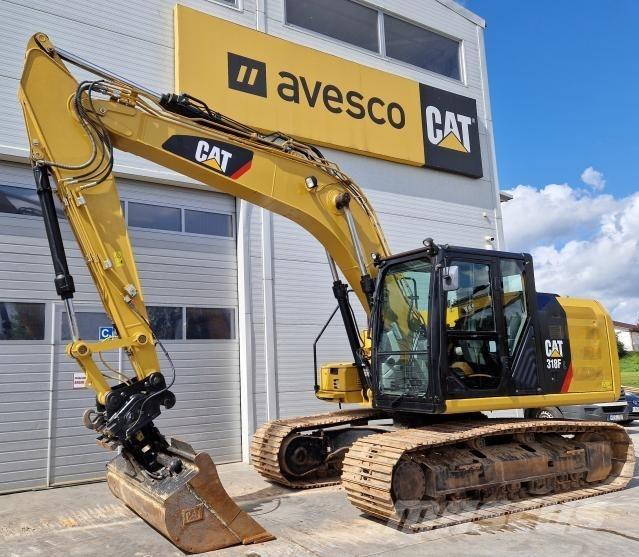 CAT 318FL Roomikekskavaatorid