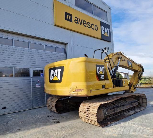 CAT 320-07 Roomikekskavaatorid