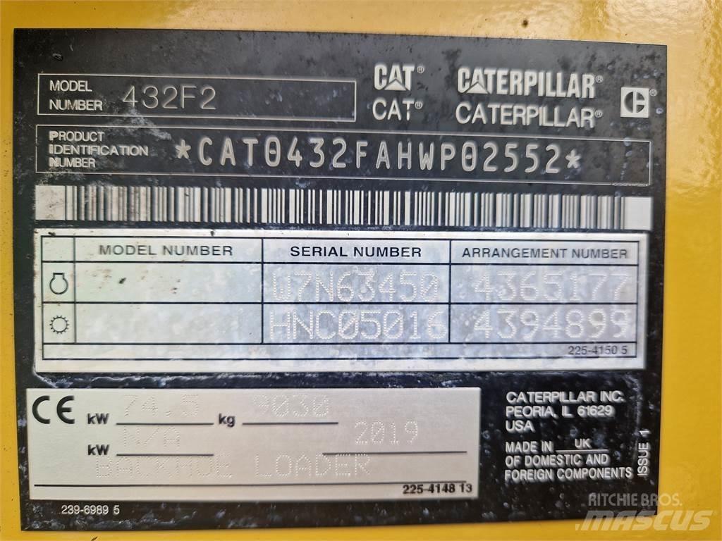 CAT 432F2 Ekskavaatorlaadurid