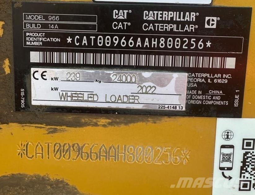CAT 966 Rataslaadurid