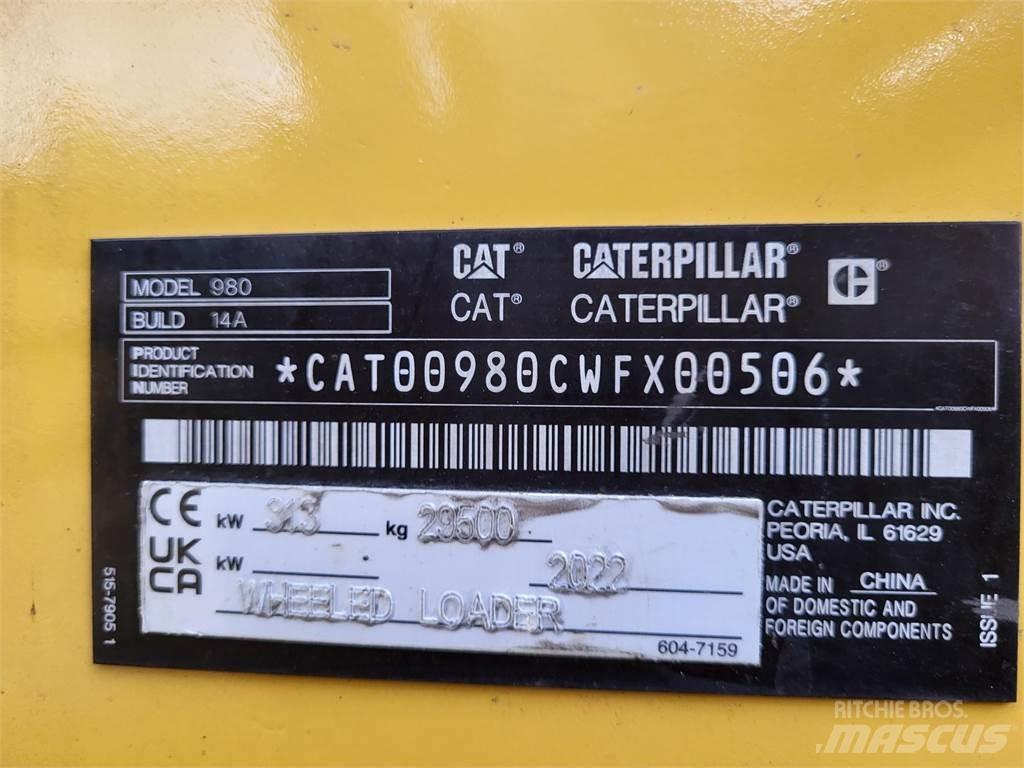 CAT 980 NG Rataslaadurid