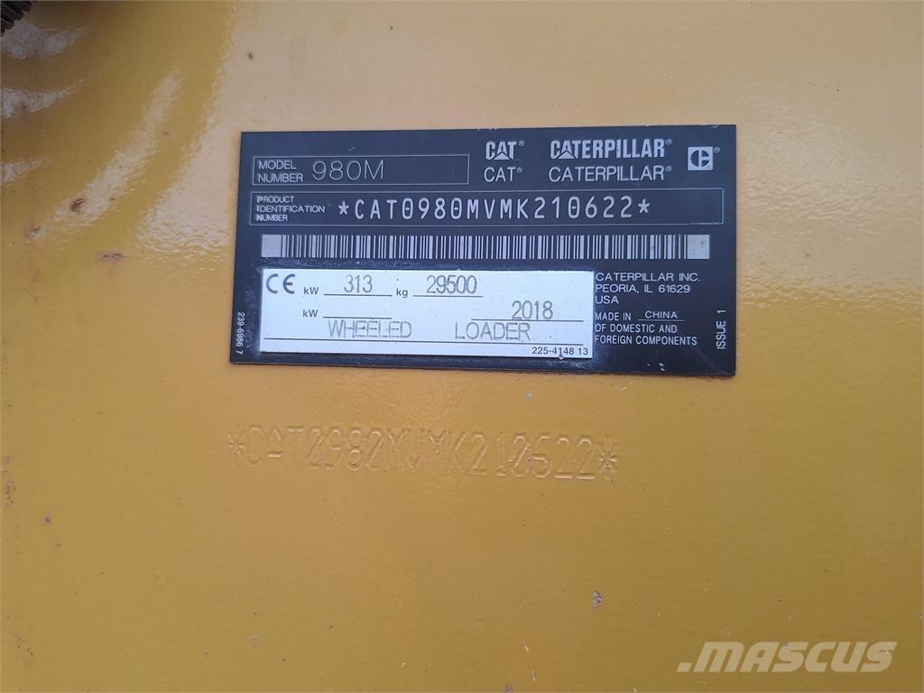 CAT 980M Rataslaadurid