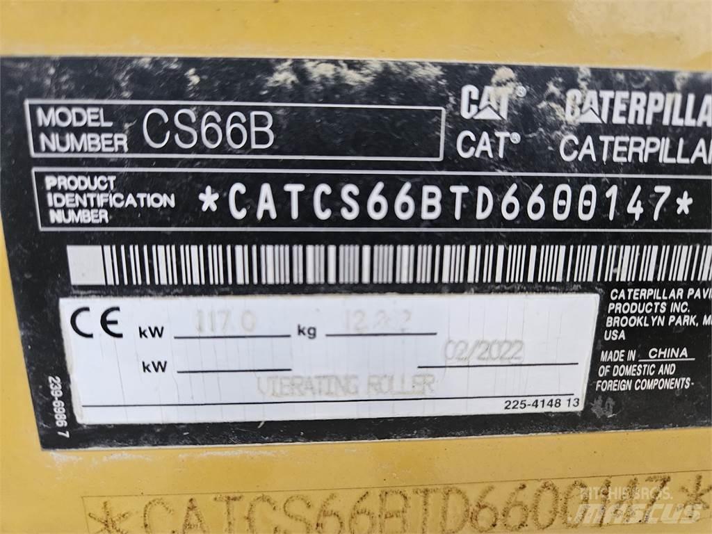 CAT CS66B Ühe trumliga rullid