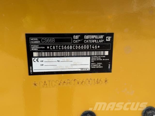 CAT CS66B Ühe trumliga rullid