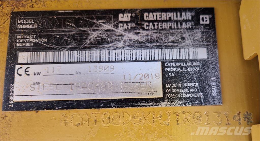 CAT D6K2 Buldooserid