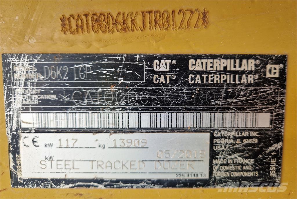 CAT D6K2 Buldooserid