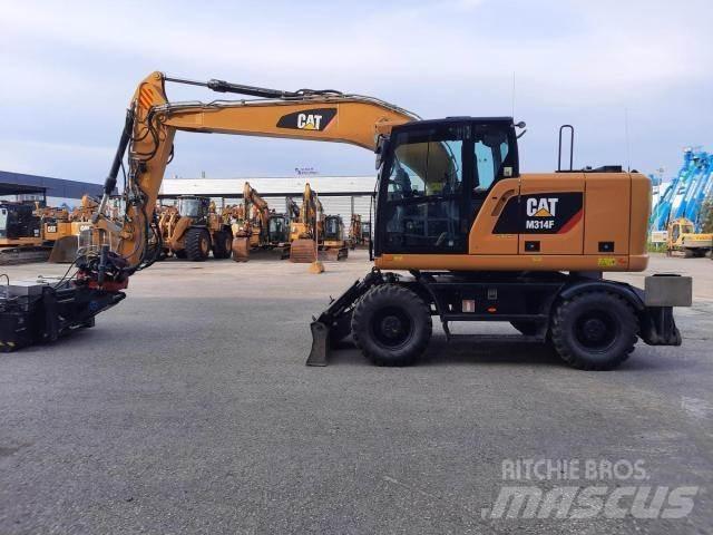 CAT M314F Ratasekskavaatorid