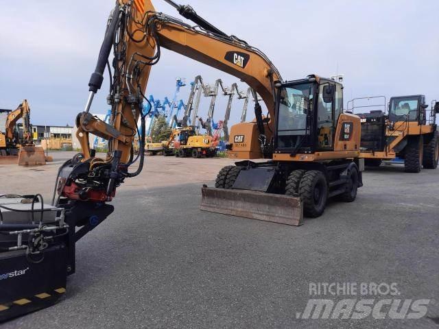 CAT M314F Ratasekskavaatorid