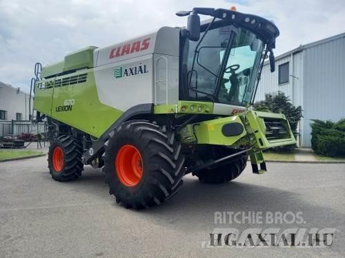 CLAAS Lexion 670 Teraviljakombainid