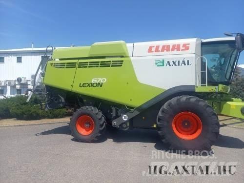 CLAAS Lexion 670 Teraviljakombainid