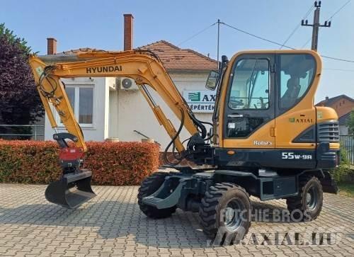 Hyundai R55W-9A Ratasekskavaatorid