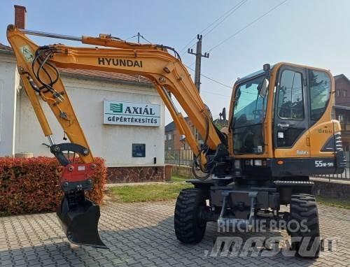 Hyundai R55W-9A Ratasekskavaatorid