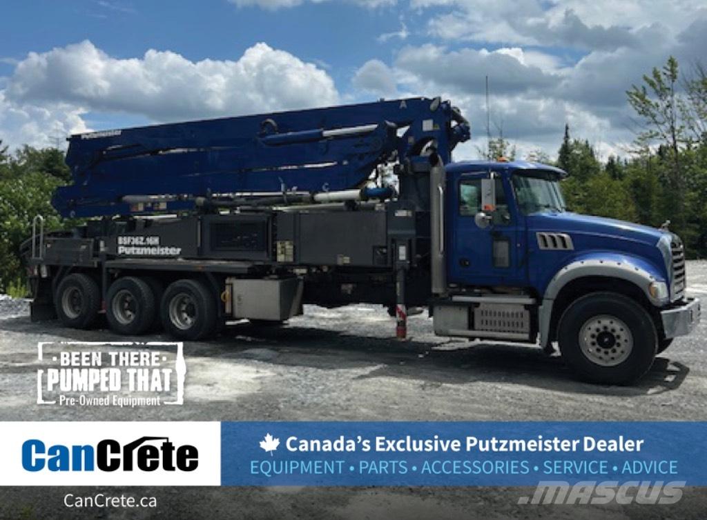 Putzmeister 36Z.26H Betooni pumpautod