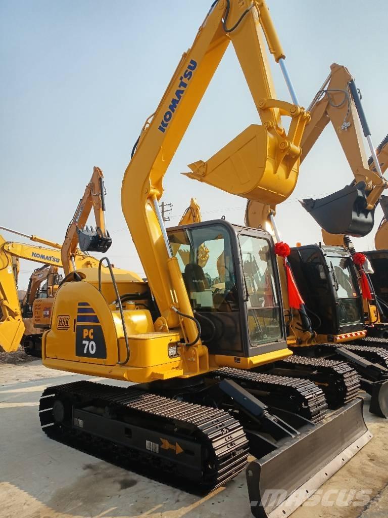 Komatsu PC 70 Väikeekskavaatorid 7t-12t