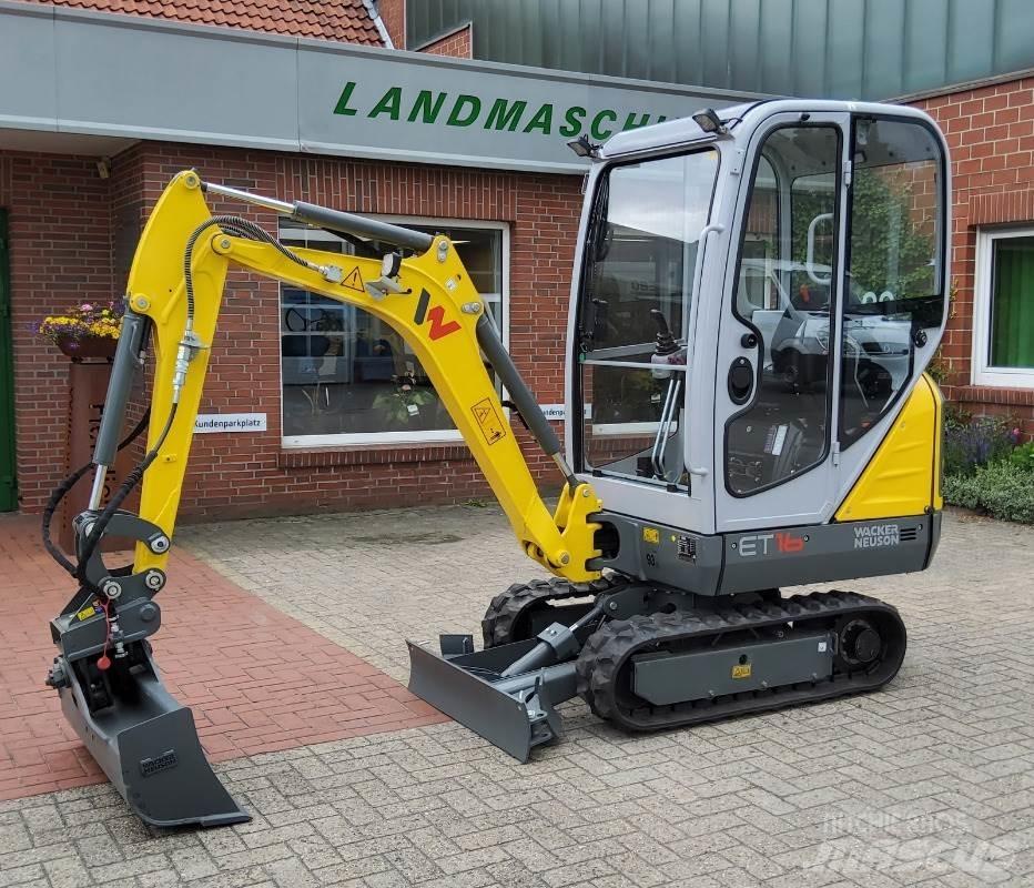 Wacker ET 16 Miniekskavaatorid < 7 t