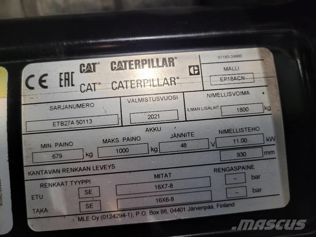 CAT EP18 ACN Elektritõstukid