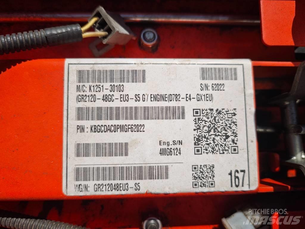 Kubota GR 2120 Murutraktorid
