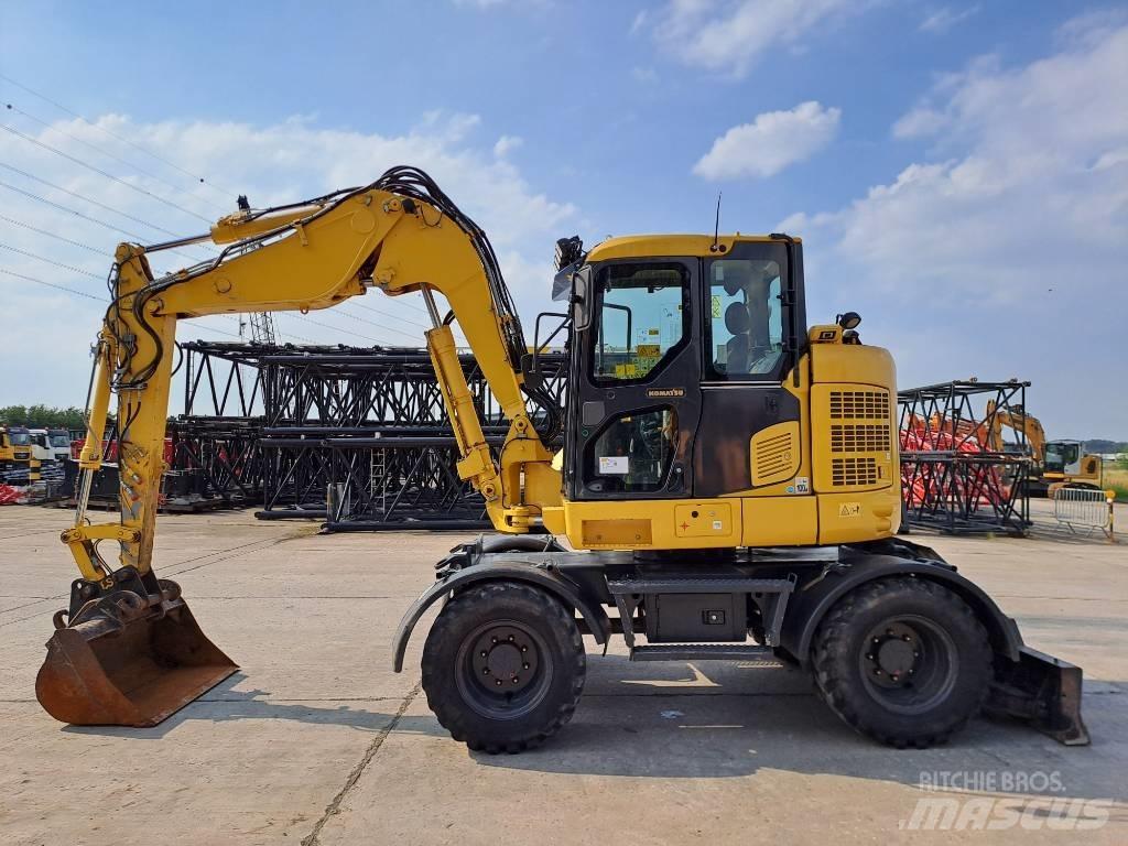 Komatsu PW118MR-11 Ratasekskavaatorid