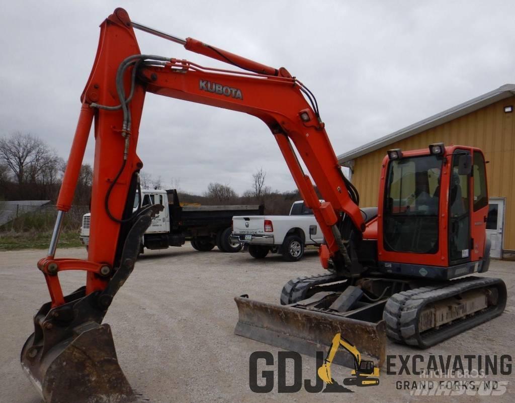 Kubota KX 080-3 Roomikekskavaatorid