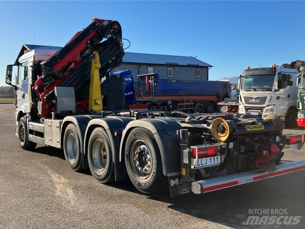 MAN TGS 35.510 Kraanaga veokid