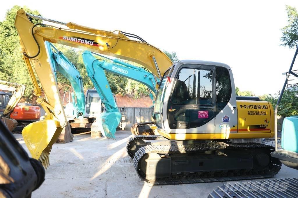 Sumitomo SH120A-3 Roomikekskavaatorid