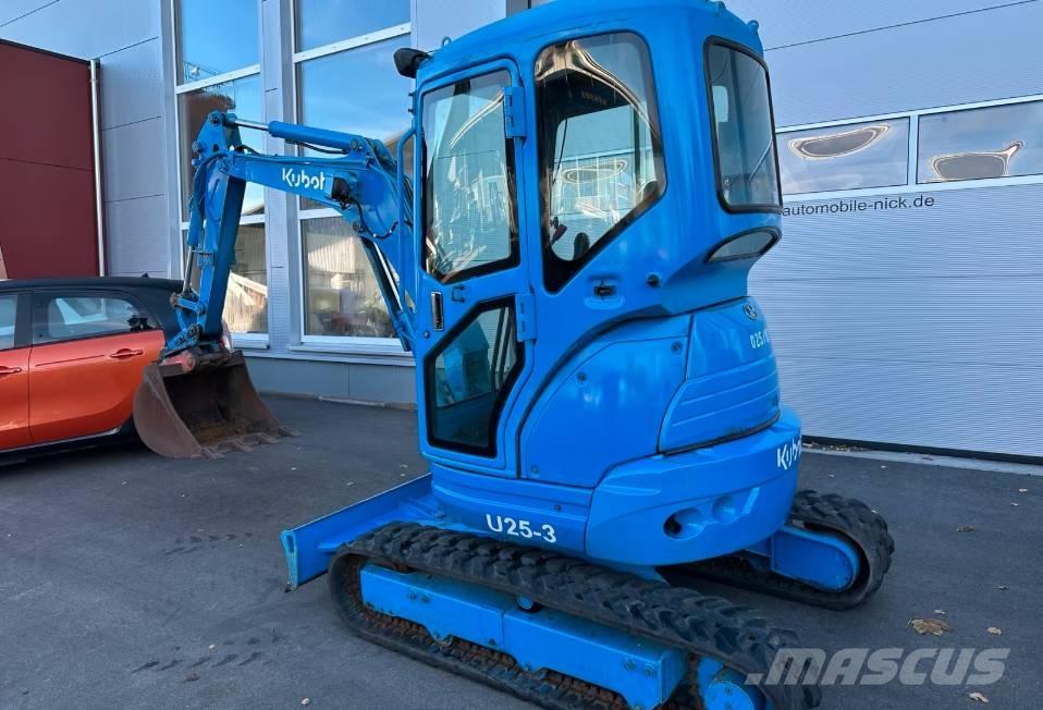 Kubota U25 -3 Miniekskavaatorid < 7 t